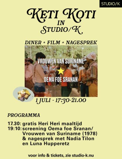 Oema foe Sranan / Vrouwen van Suriname (1978) + nagesprek